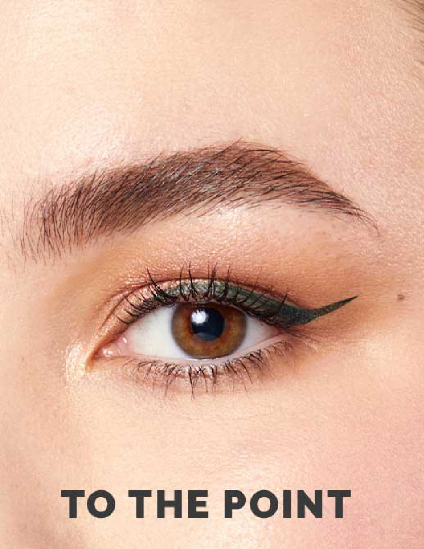 Winged Eyeliner Stamp - Colourful Trio To The Point